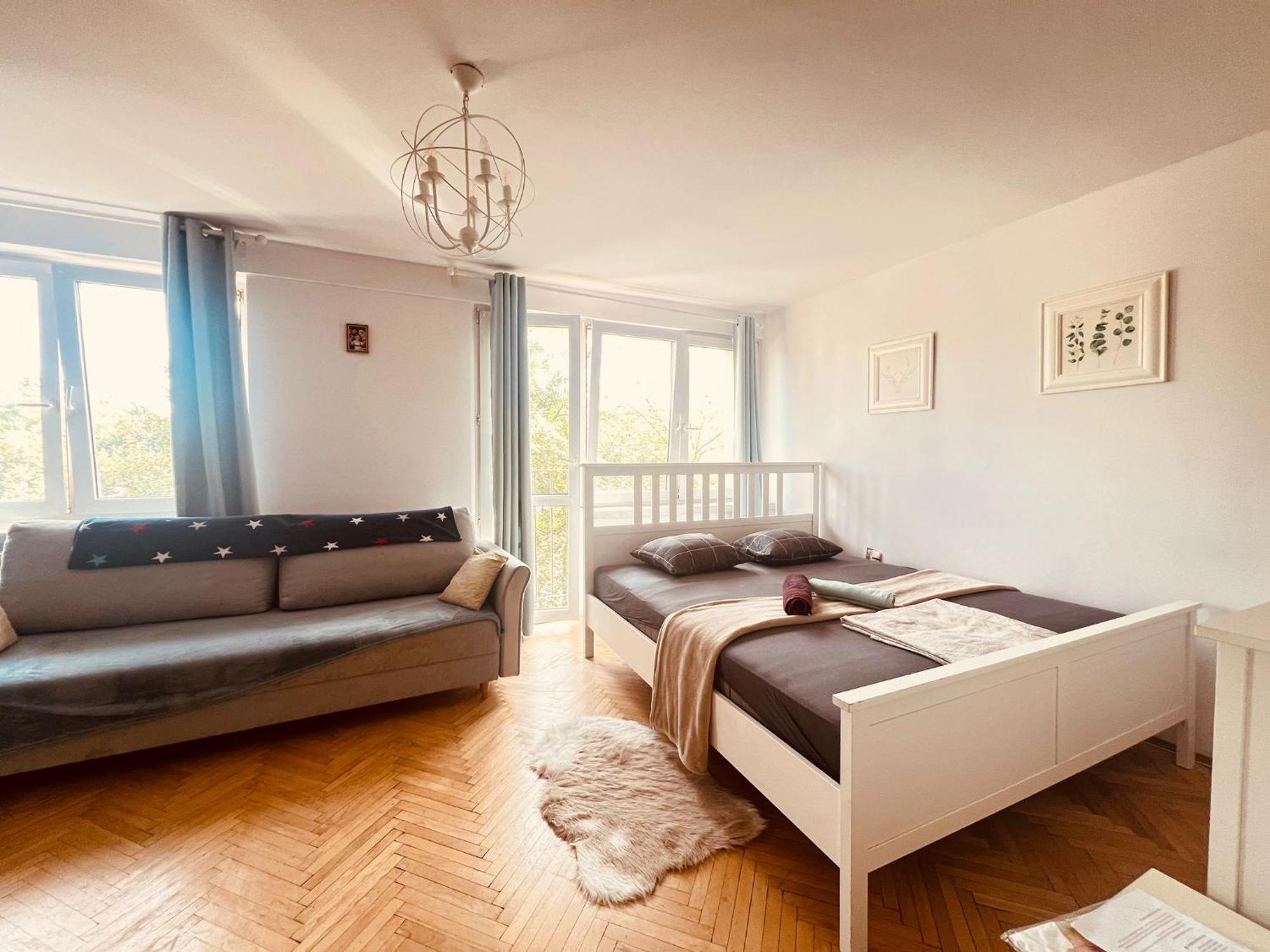 Apartmán Centrum Studio Varšava Exteriér fotografie